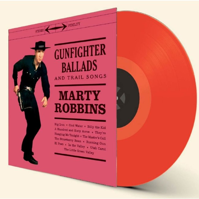 Marty Robbins - Gunfighter Ballads And Trail Songs ( red vinyl 180g LP )