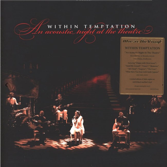 Within Temptation An Acoustic Night at the Theatre ( coloured 180g vinyl LP )