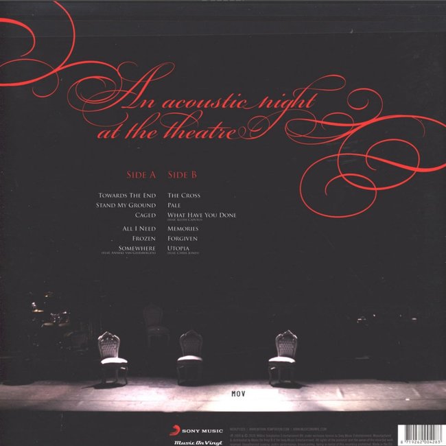 Within Temptation An Acoustic Night at the Theatre ( coloured 180g vinyl LP )