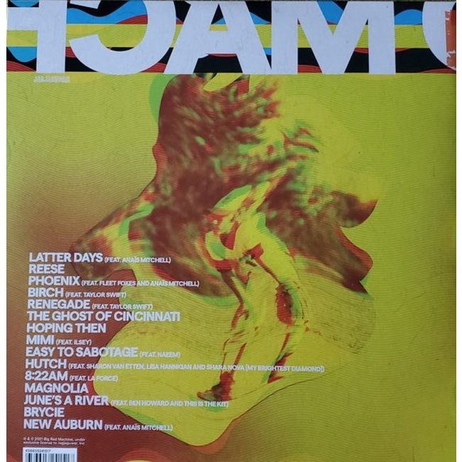 Big Red Machine How Long Do You Think It's Gonna Last?  ( red vinyl 2LP  )