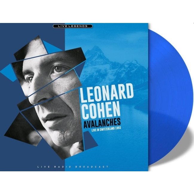 Leonard Cohen Avalanches  (Live Radio Broadcast)( blue vinyl LP )