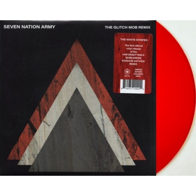 White Stripes / Jack White 7 inch- Seven Nation Army (The Glitch Mob Remix)  ( vinyl  )