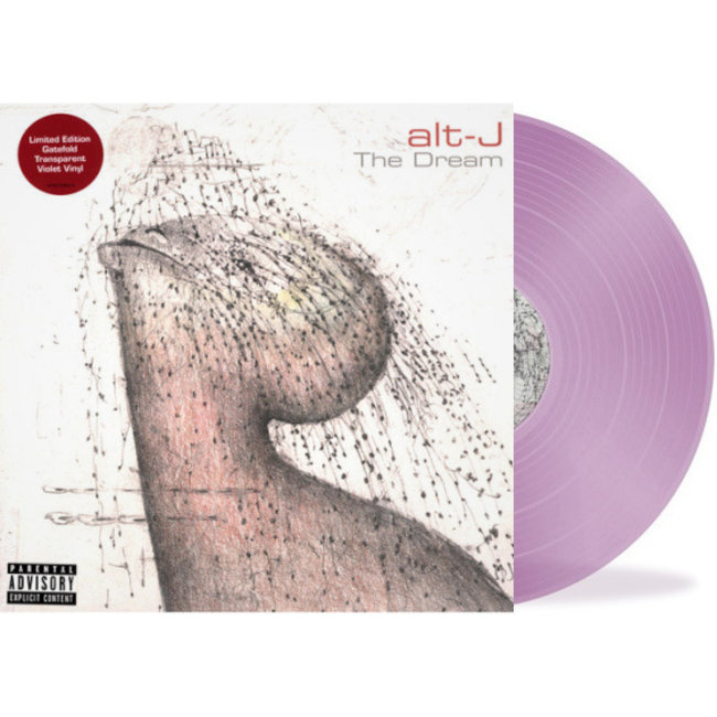 Alt-J Dream ( transparent violet vinyl  LP )