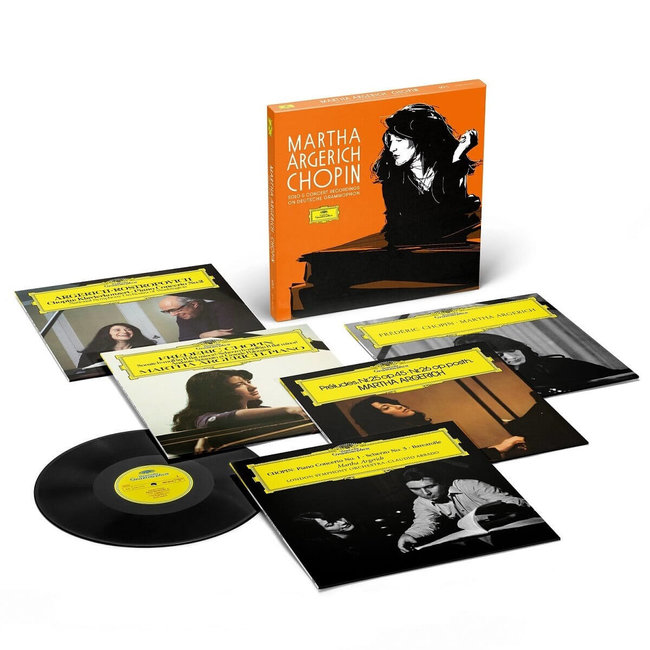Chopin, F. Martha Argerich – Solo & Concerto Recordings 1965  ( vinyl 5LP )