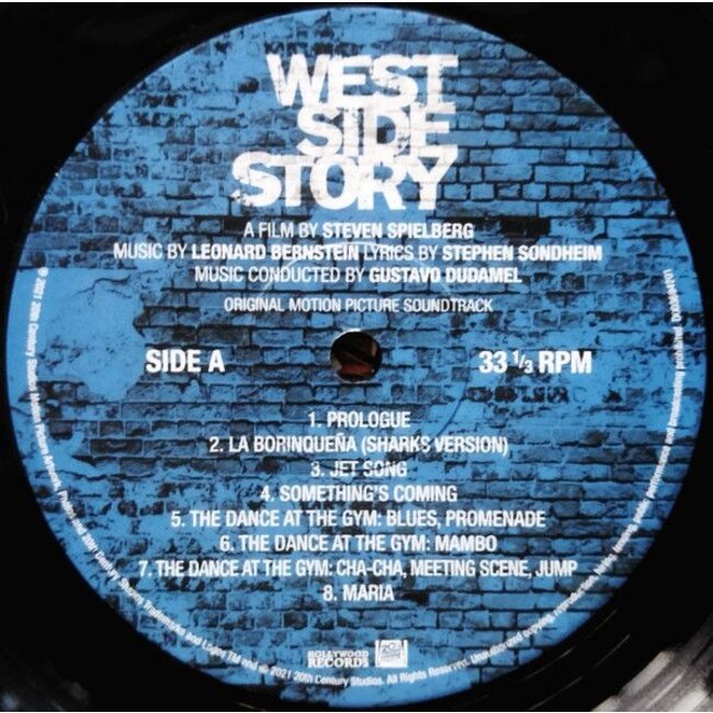 OST - Soundtrack- West Side Story ( 2021 ) ( 180g vinyl 2LP )
