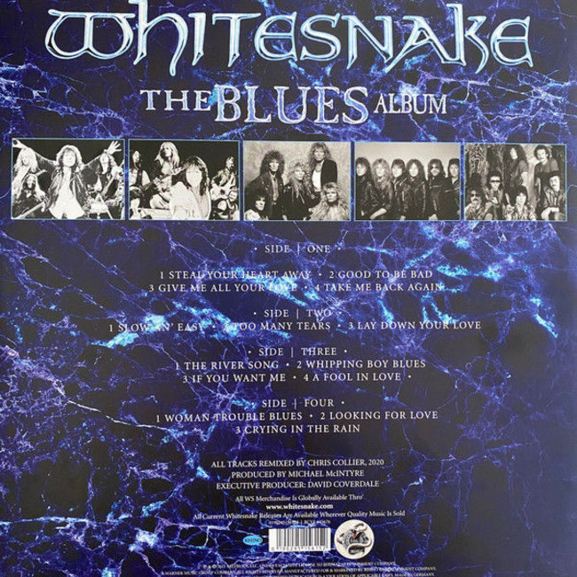Whitesnake Blues Album (Compilation) (180g blue vinyl 2LP )