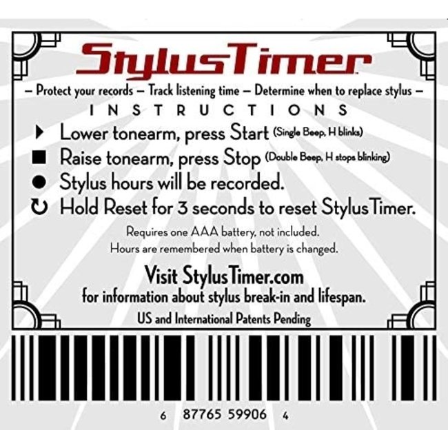 LP Gear Stylus Timer
