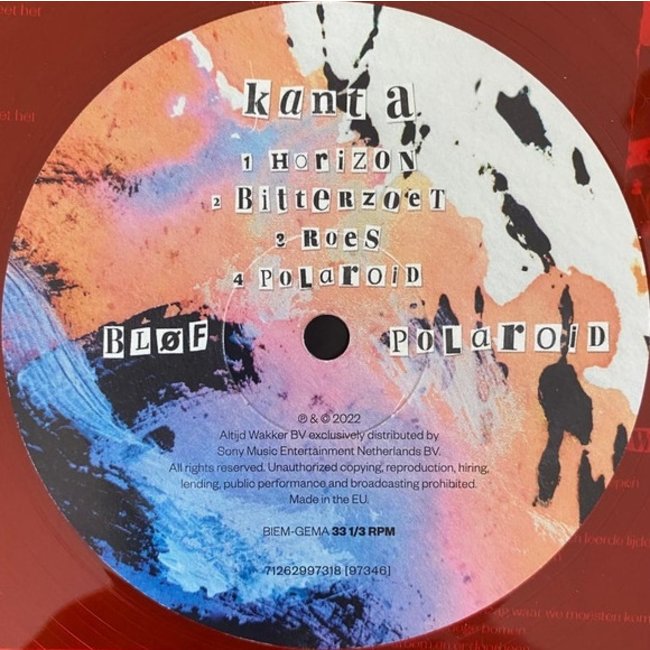 Blof Polaroid (180g coloured vinyl 2LP+CD )