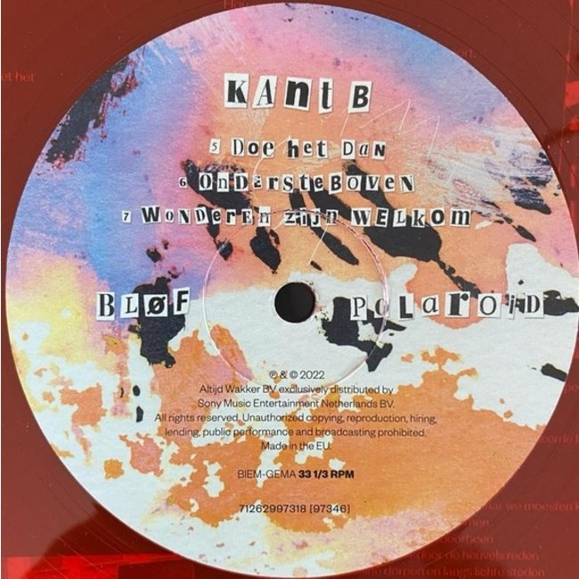 Blof Polaroid (180g coloured vinyl 2LP+CD )