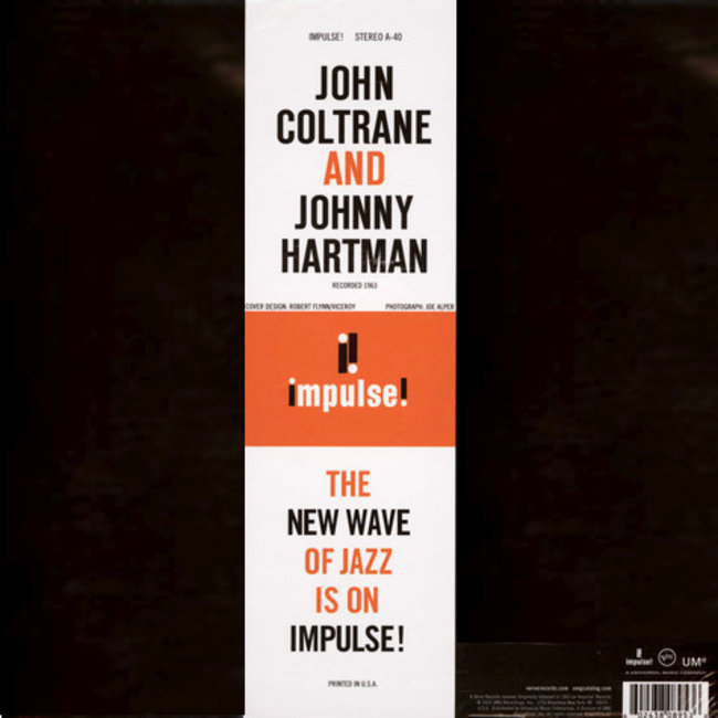 Johnny Hartman John Coltrane & Johnny Hartman ( Acoustic Sounds Series) ( HQ 180g vinyl LP )