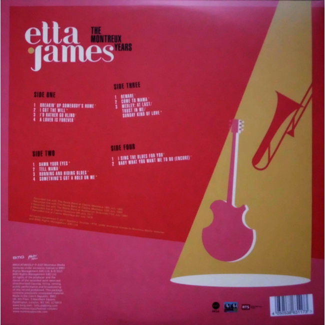 Etta James Montreux Years( 1977-1993) (incl. Booklet and Unseen Photos ) ( 180g vinyl 2LP)