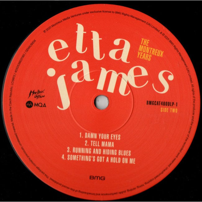 Etta James Montreux Years( 1977-1993) (incl. Booklet and Unseen Photos ) ( 180g vinyl 2LP)