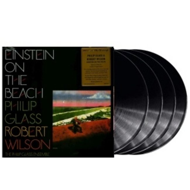 Philip Glass -Einstein on the Beach ( w. Robert Wilson ) (Portrait Triology Series )  (180g vinyl 4LP )