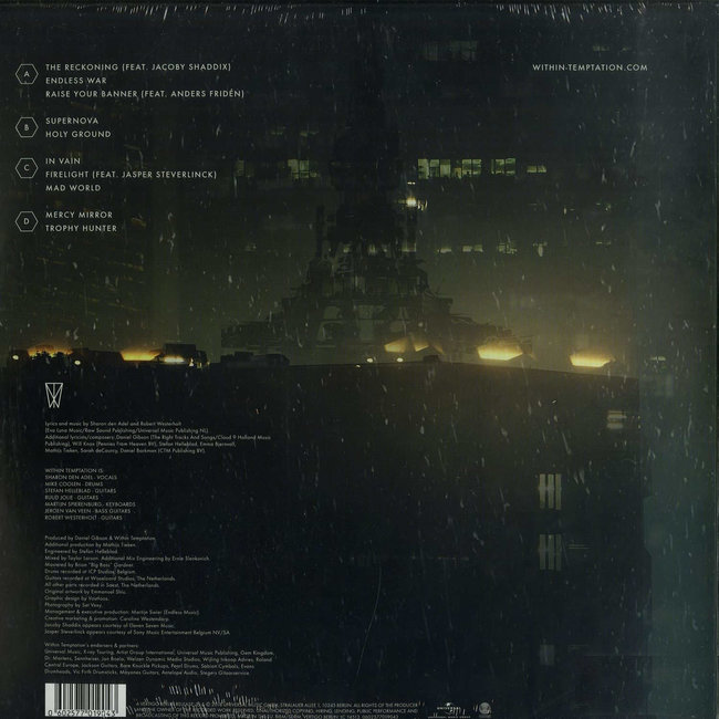 Within Temptation Resist ( 45rpm 180g vinyl 2LP )