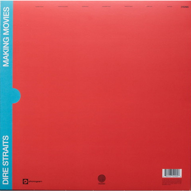 Dire Straits/Mark Knopfler Making Movies ( 180g vinyl LP )