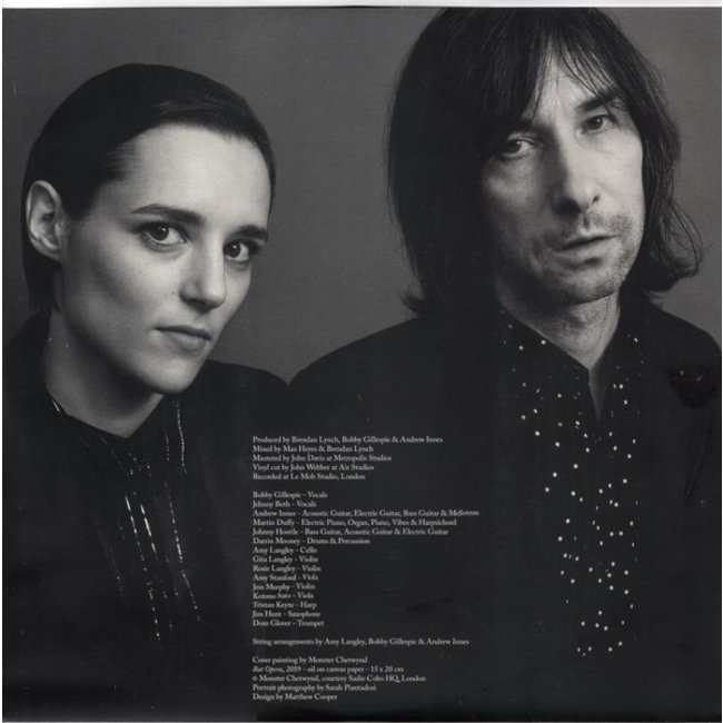 Bobby Gillespie & Jehnny Beth Utopian Ashes ( vinyl LP )