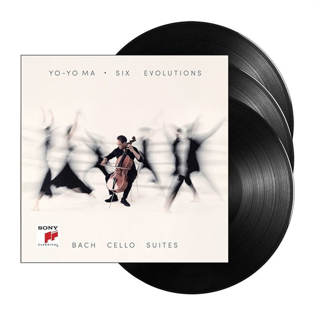 YO-YO MA Six Evolutions: Bach: Cello Suites ( vinyl 3LP )