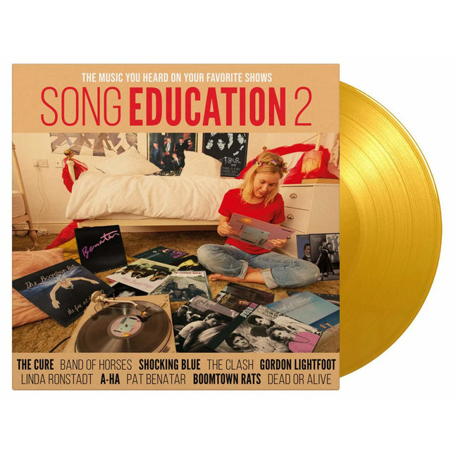 Various Artists Song Education 2 ( yellow vinyl LP )