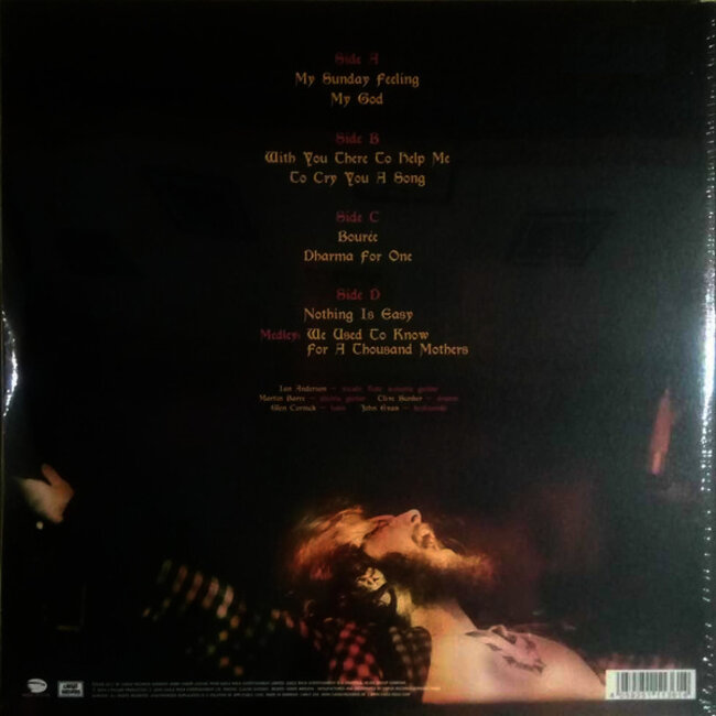 Jethro Tull Nothing Is Easy( Live At The Isle Of Wight 1970 )  ( Red vinyl 2LP )