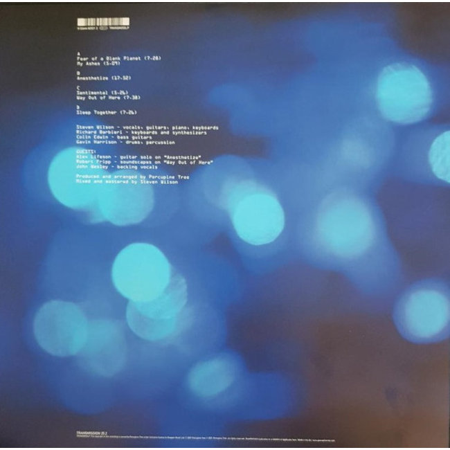 Porcupine Tree Fear Of A Blank Planet ( 2021 reissue vinyl LP )