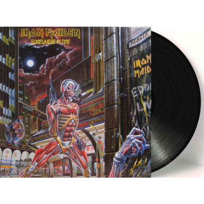 Iron Maiden Somewhere In Time Vinile Lp Nuovo Sigillato