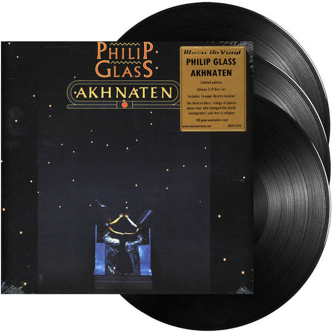 Philip Glass - Akhnaten ( Portrait Triology Series ) ( 180g  vinyl 3LP Limited )