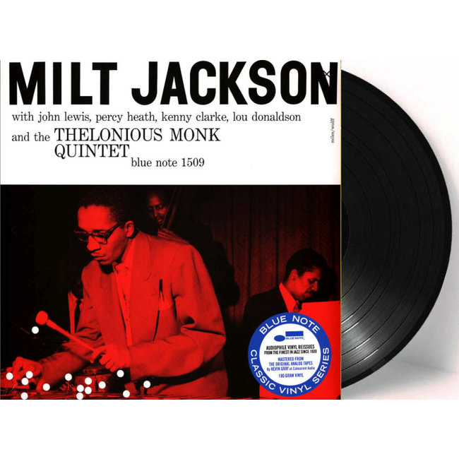 Milt Jackson W.John Lewis, Percy Heath, Kenny Clarke, Lou Donaldson & Thelonious ( 180g vinyl LP) (Blue Note Classic Vinyl series )