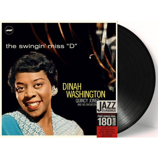 Dinah Washington Swinin Miss D (with  The Quincy Jones  Ochestra) ( 180g vinyl LP )