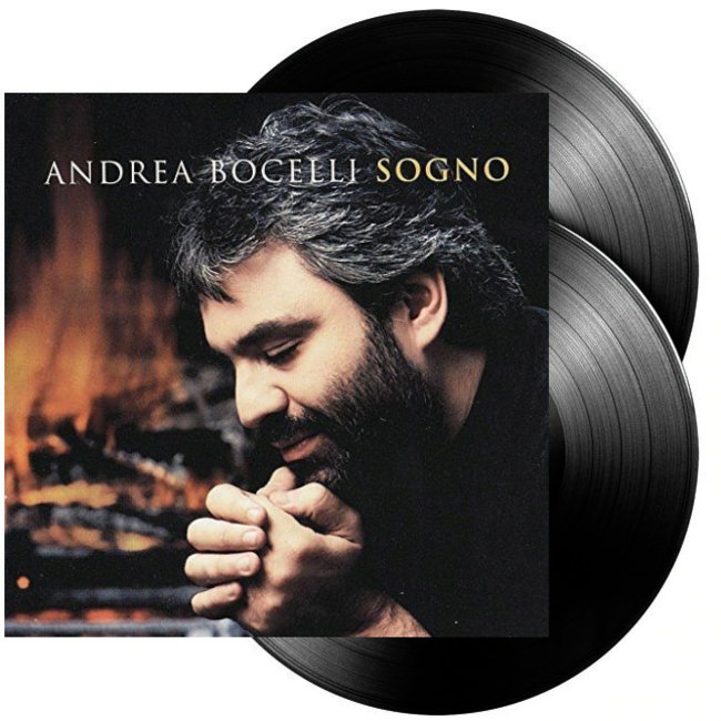 Andrea Bocelli Sogno (Italian for Dream)  (180g vinyl 2LP )