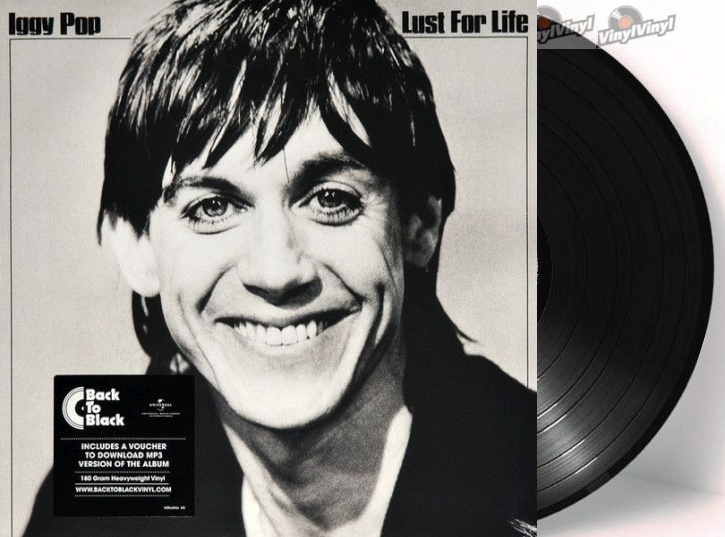 Iggy Pop Lust For Life ( 180g vinyl LP ) - VinylVinyl Iggy Pop Lust For Life ( 180g vinyl LP ) - VinylVinyl