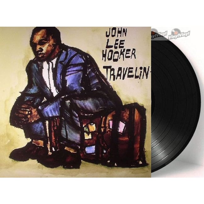 John Lee Hooker Travelin ( vinyl LP )