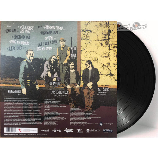 John Lee Hooker Living In A Memory (& The Coast to Coast Blues Band)  ( 180g vinyl LP )