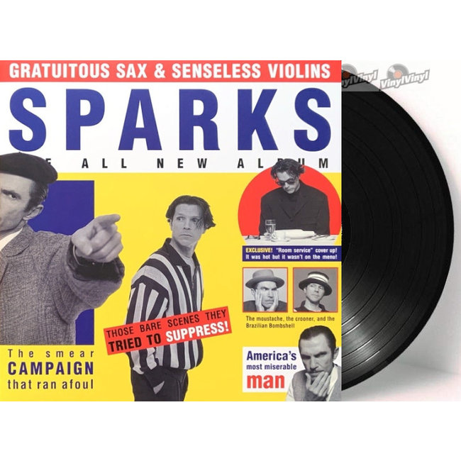 Sparks Gratuitous Sax & Senseless Violins = 180g vinyl =