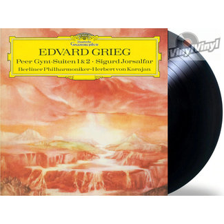 Edvard Grieg Peer Gynt-Suiten 1 & 2( Sigurd Jorsalfar)= HQ 180g vinyl reissue=