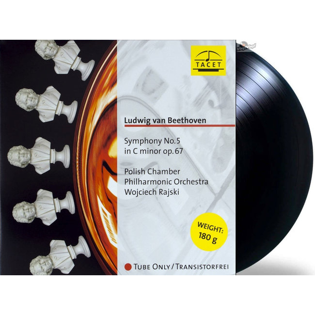 Beethoven, L Van Symphony 5 in C Minor op 67 (Half Speed remaster )  ( 180g vinyl LP )