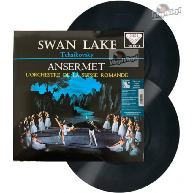 Tchaikovsky Swan Lake - Orchestre de la Suisse Romande conducted by Ernest Ansermet  ( 180g vinyl 2LP )