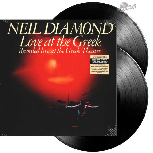 Neil Diamond Love At The Greek: Recorded Live At The Greek Theatre = 180g 2LP =
