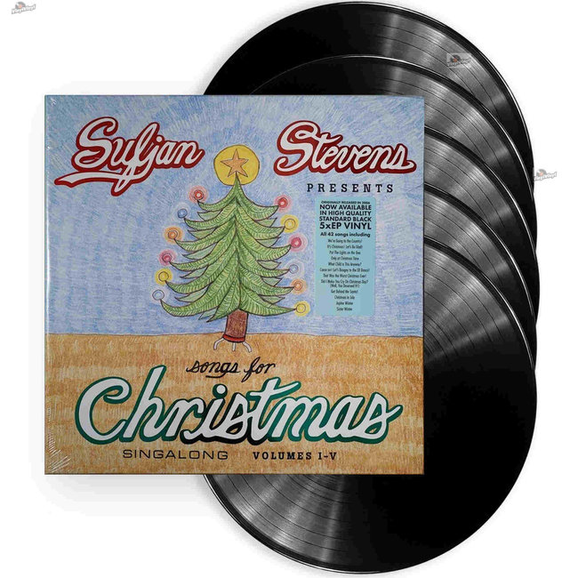Sufjan Stevens Songs For Christmas ( vinyl 5xEP )