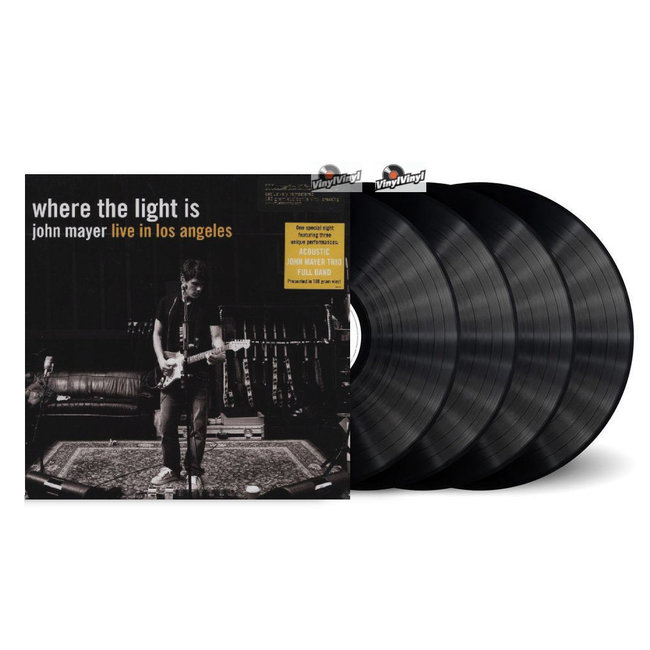 John Mayer/John Mayer Trio - Where the Light is ( Live in Los Angeles ) ( 180g vinyl  4LP  )