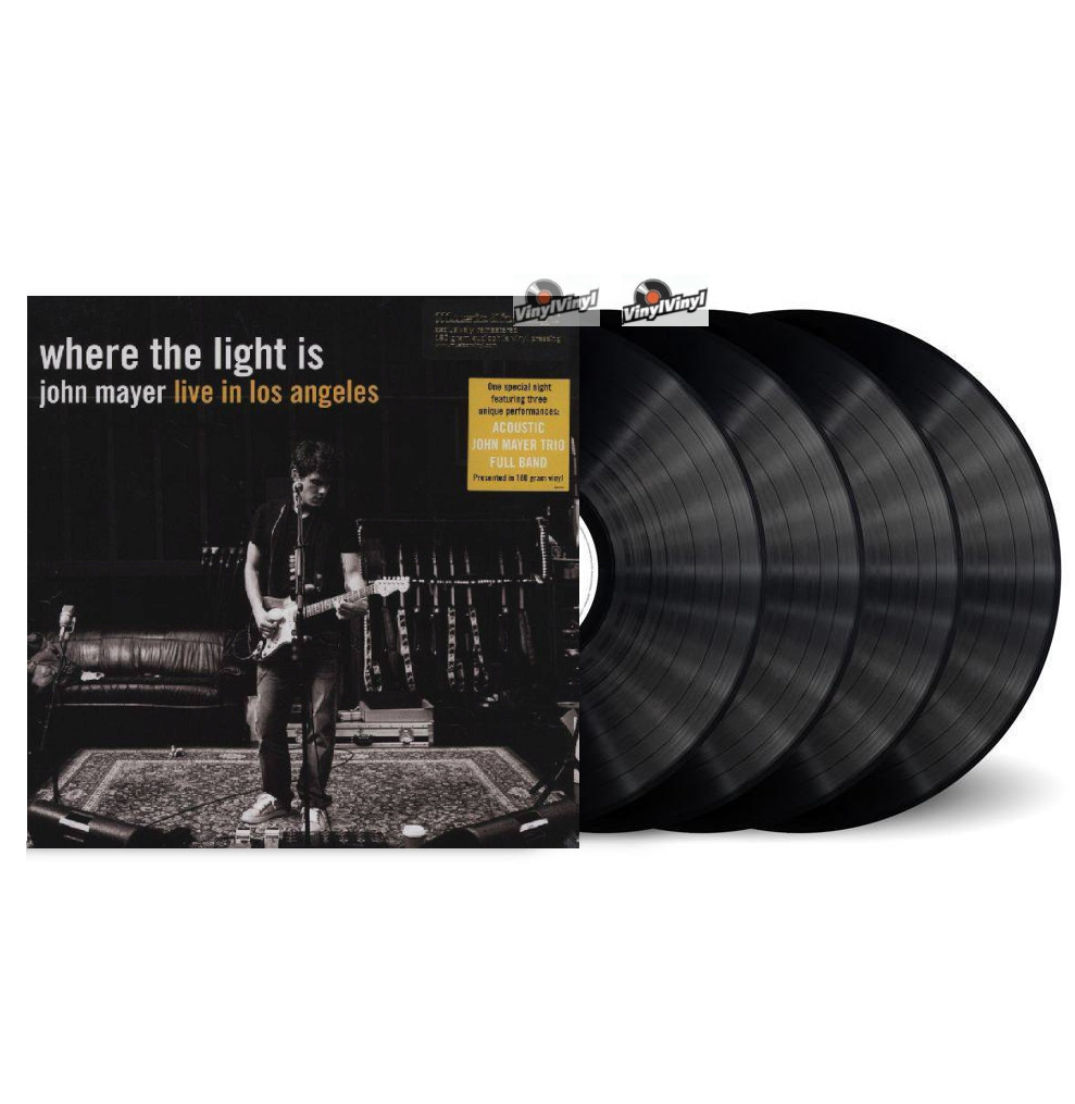 John Mayer Trio the Light is ( Live ( 180g vinyl 4LP ) - VinylVinyl