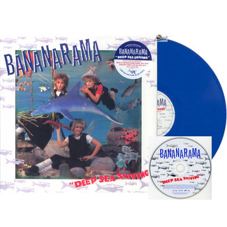 Bananarama Deep Sea Skiving=blue vinyl LP +CD