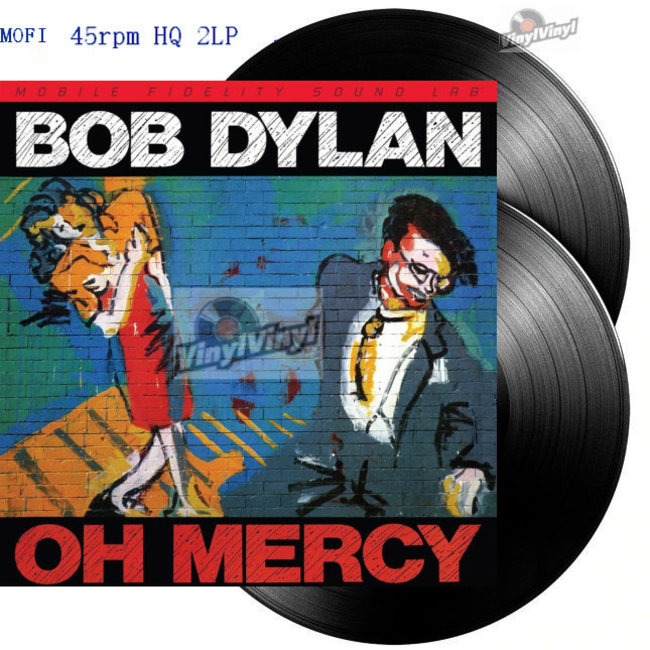 Bob Dylan Oh Mercy (Numbered 180G Vinyl 2LP) ( 45rpm  MOFI )