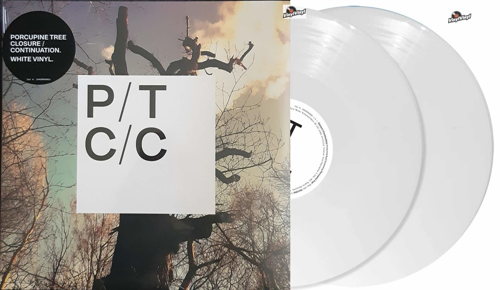 Porcupine Tree Closure / Continuation =white vinyl 2LP= VinylVinyl