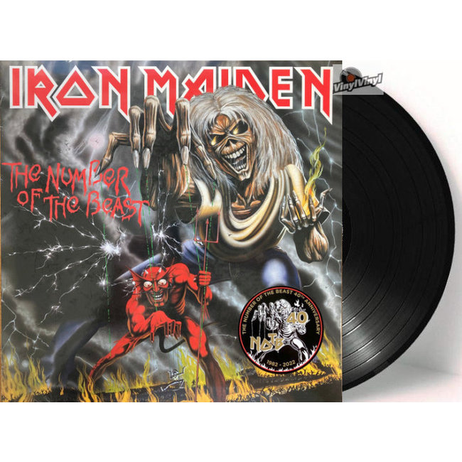 Iron Maiden -Number of the Beast ( 40th. anni. ) ( 180g vinyl LP )