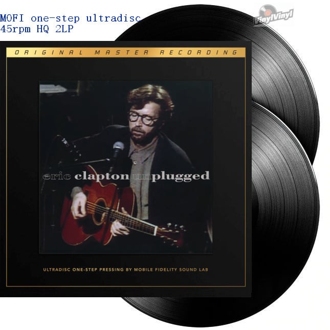 Eric Clapton - Unplugged 独オリジナル盤 LP レコード - 洋楽