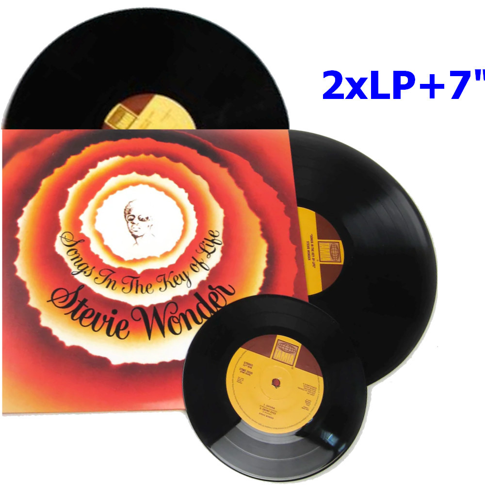 スティービー・ワンダー キー・オブ・ライフ LPレコード2枚組D5