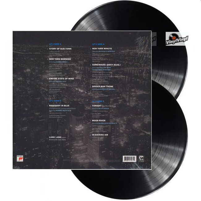 Lang Lang New York Rhapsody (feat. Lisa Fischr, Madeleine Peyroux, Andra day. a.o. ) ( 180g vinyl 2LP )