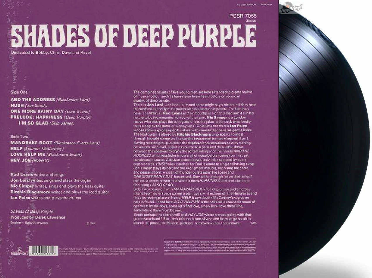 Deep Purple Shades of Deep Purple = 180g vinyl = - VinylVinyl