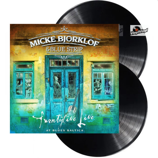 Micke Bjorklof  Twentyfive Live At Blues Baltica ( & Blue Strip ) (  vinyl 2LP )