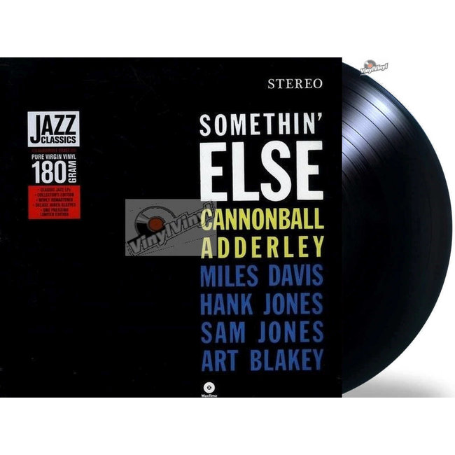Cannonball Adderley Somethin Else ( 180g vinyl LP )